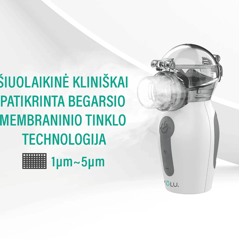 EVOLU inhaliatorius NANO AIR PRO, 1 vnt.