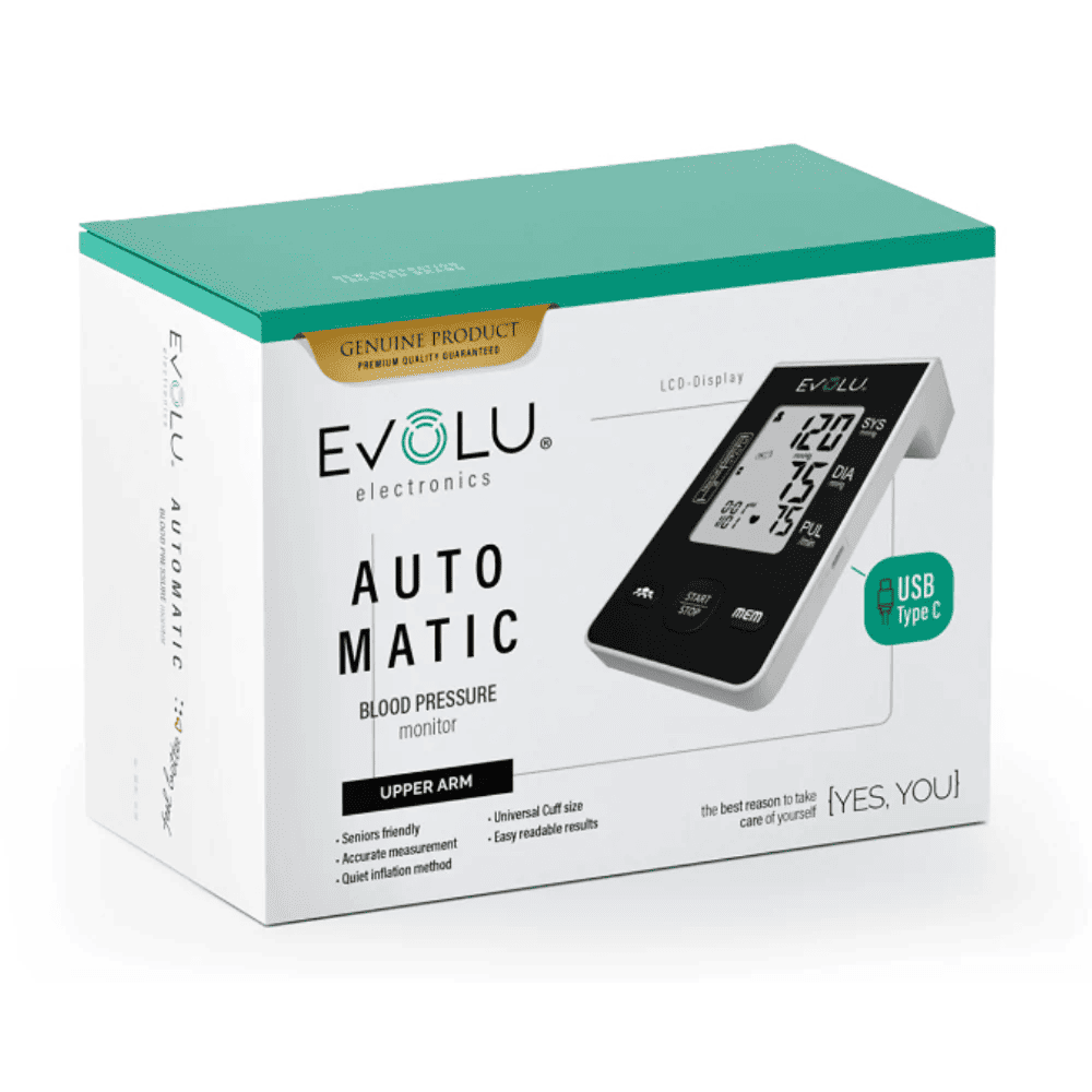 EVOLU Automatic kraujospūdžio matuoklis DBP-6177, 1vnt