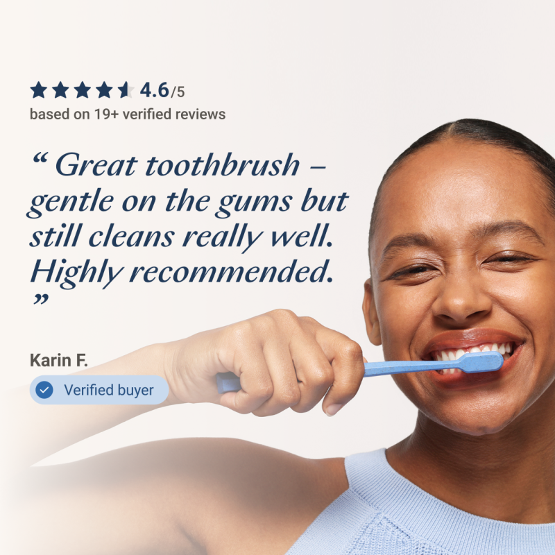 Alpine White, Soft Toothbrush Švelnus dantų šepetėlis, 1vnt