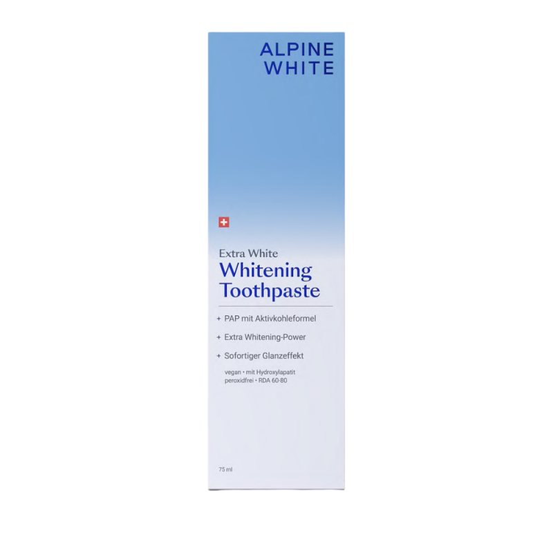 Alpine White, Whitening Toothpaste Extra White Balinamoji dantų pasta, 75ml