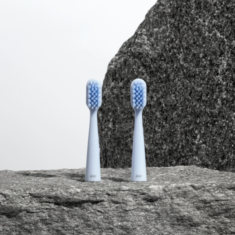 Alpine White, Sonic Toothbrush Replacement Heads Keičiamos galvutės dantų šepetėliui, 2vnt