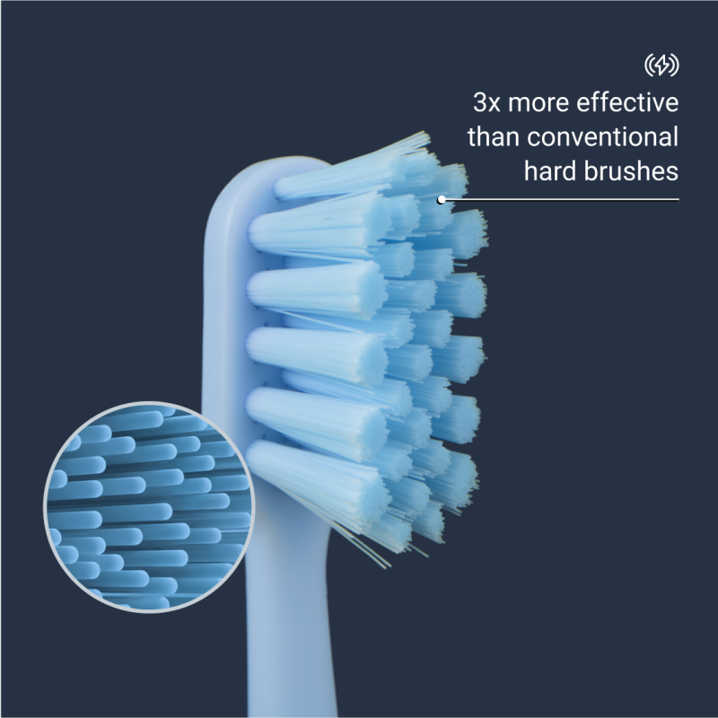 Alpine White, Sonic Toothbrush Replacement Heads Keičiamos galvutės dantų šepetėliui, 2vnt