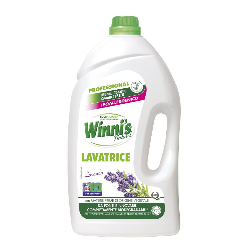 WINNI'S, ekologiškas koncentruotas skalbiklis Levanda, 5000ml