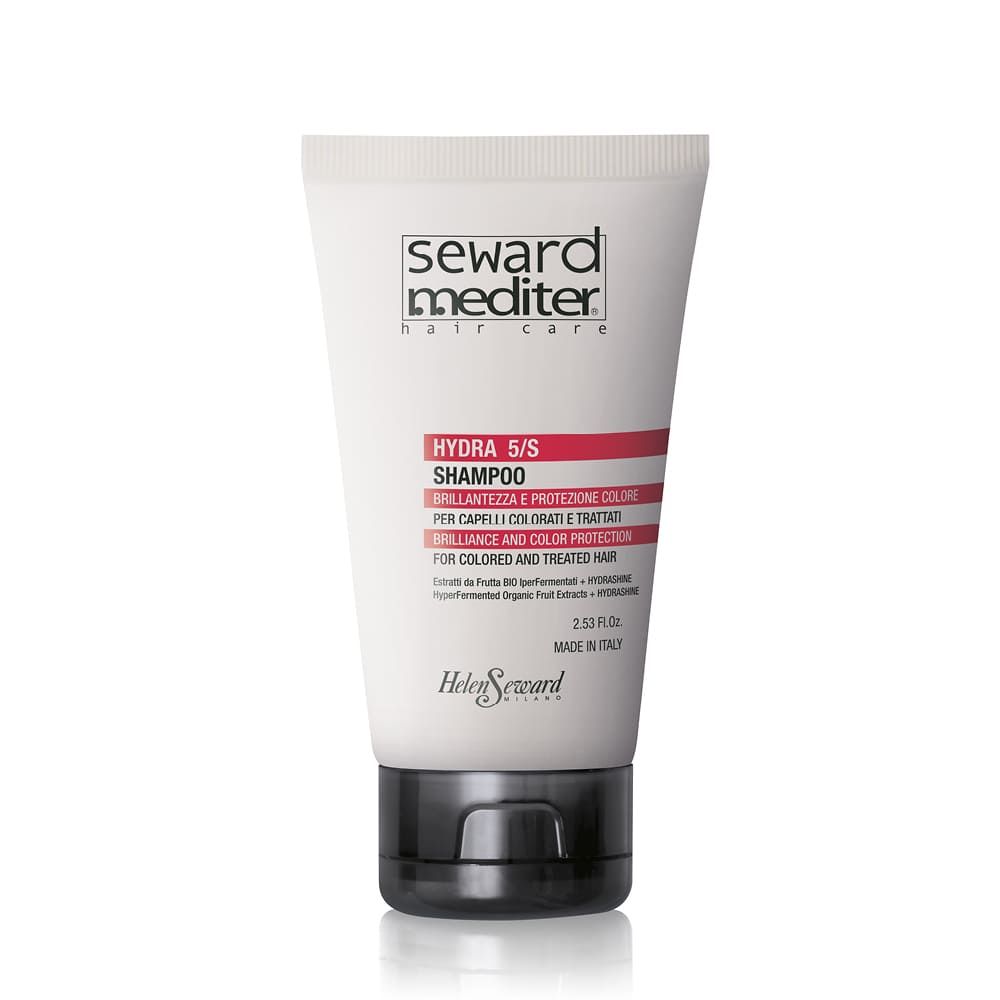 HELEN SEWARD Mediter Hydra 5/S intensyvus drėkinamasis šampūnas dažytiems plaukams, 75ml