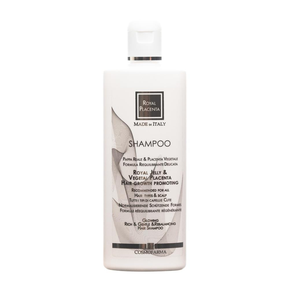 COSMOFARMA, karališkas šampūnas nuo plaukų slinkimo ROYAL PLACENTA, 250 ml