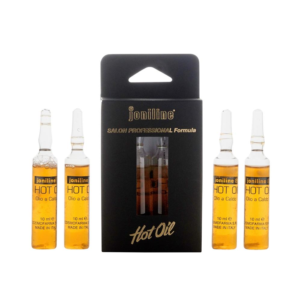 COSMOFARMA, karšto aliejaus serumas pažeistų plaukų atstatymui JONILINE, 4x10ml