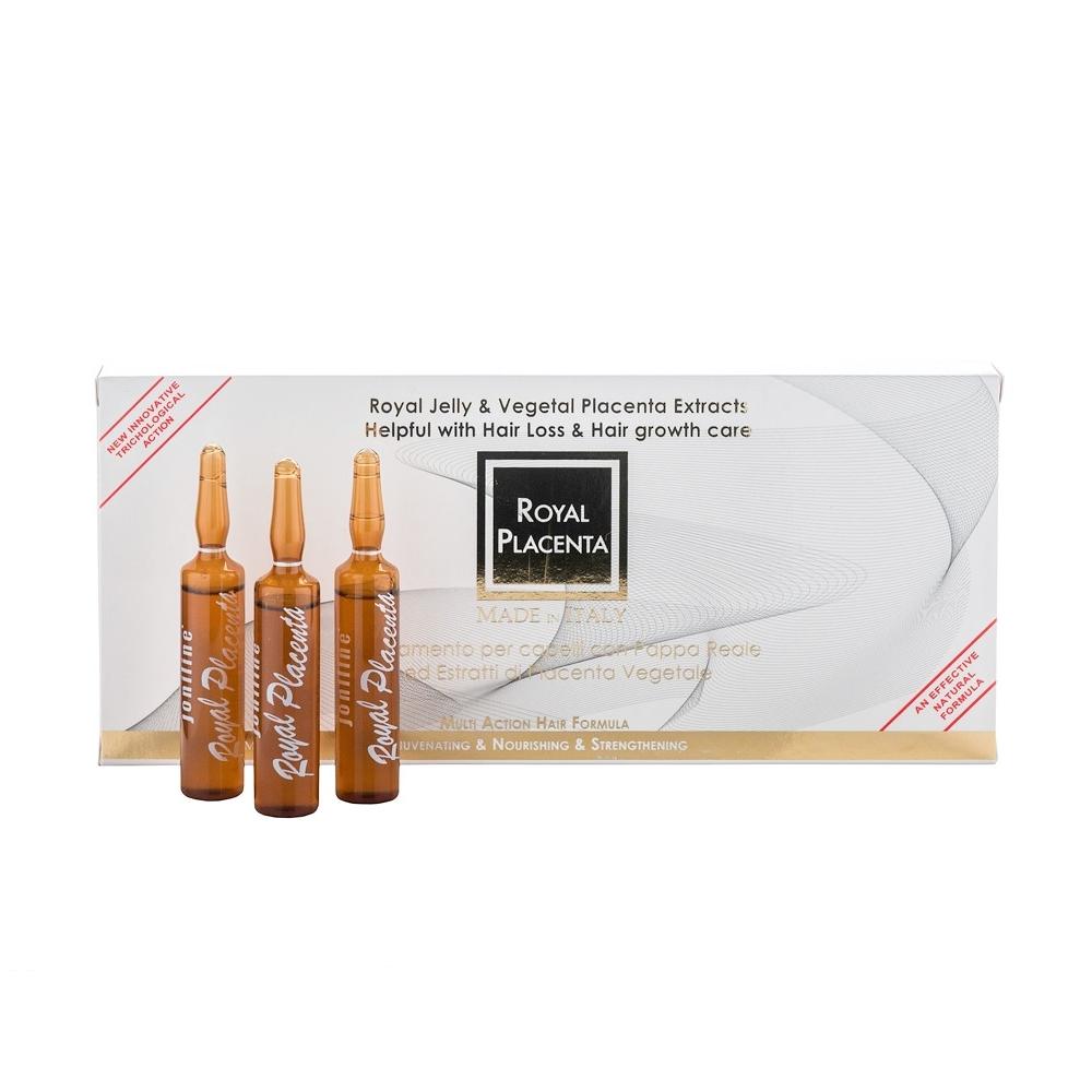 COSMOFARMA, karališkas serumas nuo plaukų slinkimo ROYAL PLACENTA, 12x10 ml