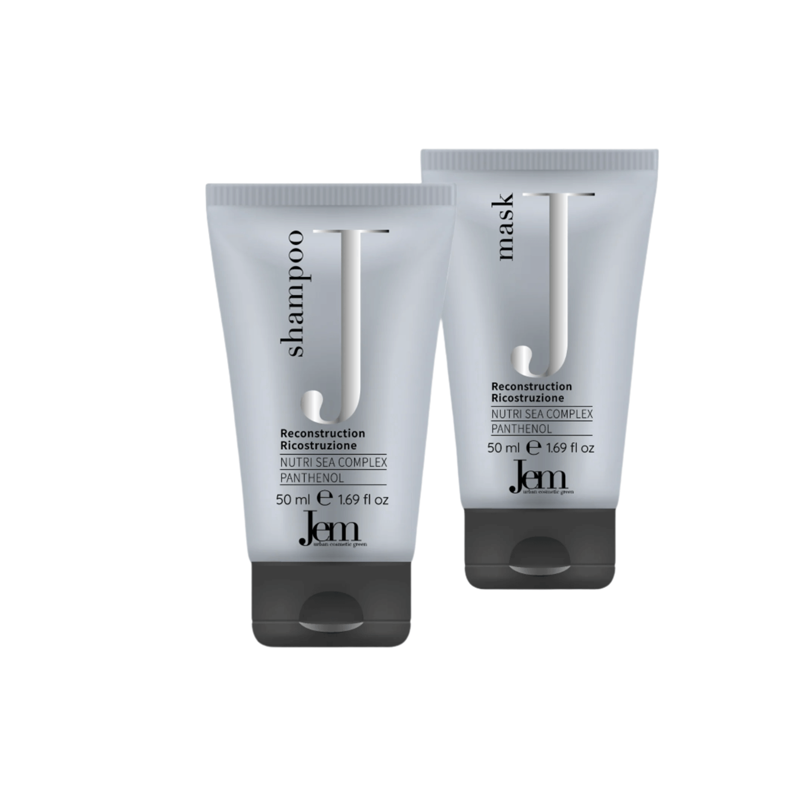 JEM RECONSTRUCTION, rinkinys šampūnas ir kaukė, 2x50 ml