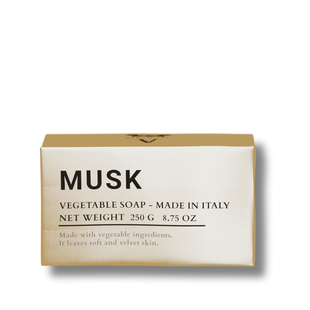 ALCHIMIA, parfumuotas kietasis muilas MUSK 250gr