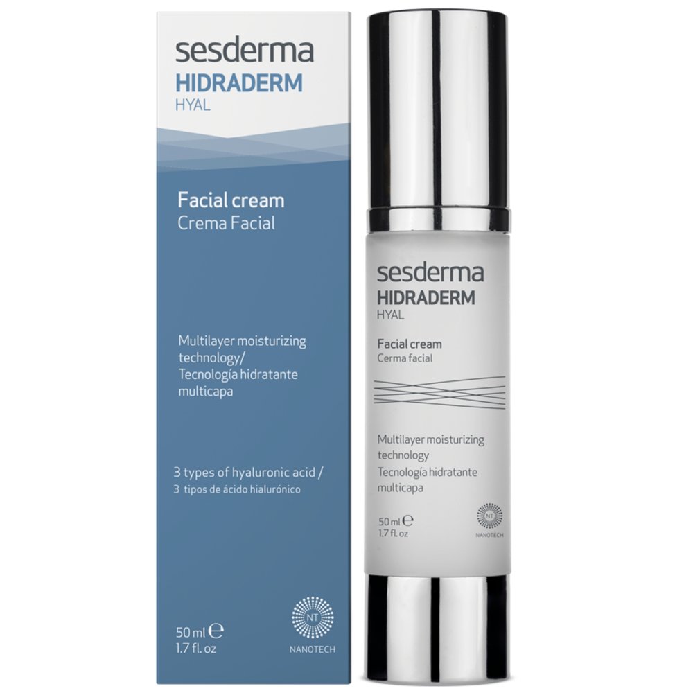 SESDERMA, hidraderm hyal drėkinamasis veido kremas, 50 ml