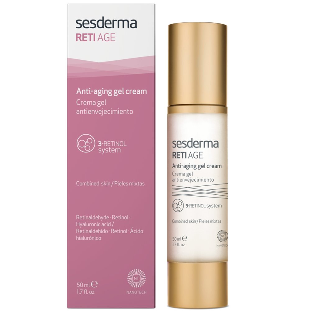 SESDERMA, reti-age gelinis veido kremas, 50 ml