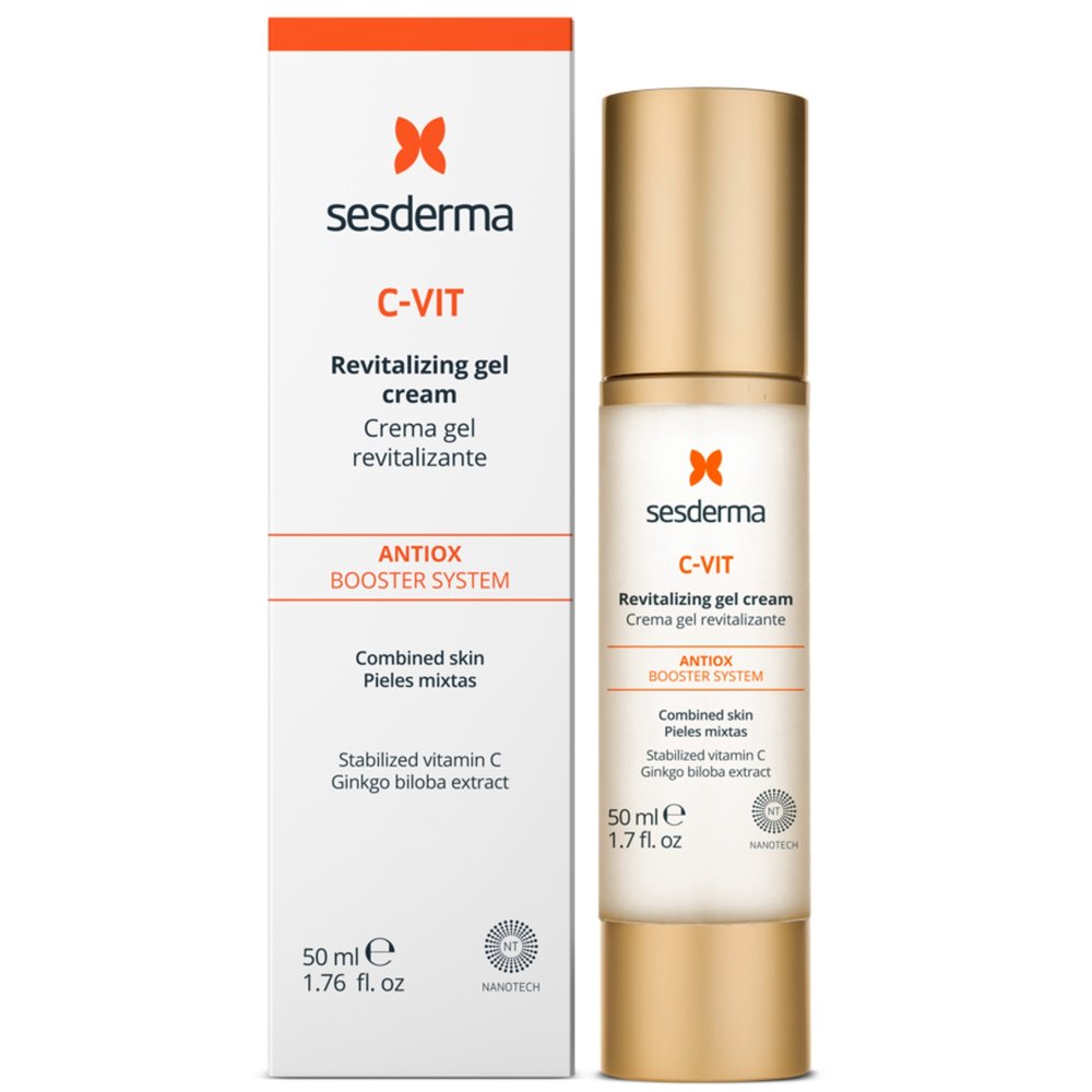 SESDERMA, c-vit atgaivinamasis gelinis veido kremas, 50 ml
