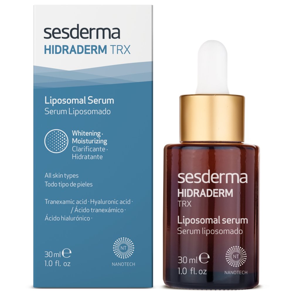 SESDERMA, hidraderm trx drėkinamasis liposominis serumas pigmentuotai odai, 30 ml