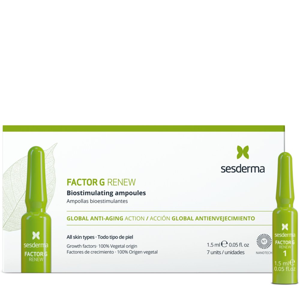 SESDERMA, factor g global anti-aging ampulės, 7x1,5 ml