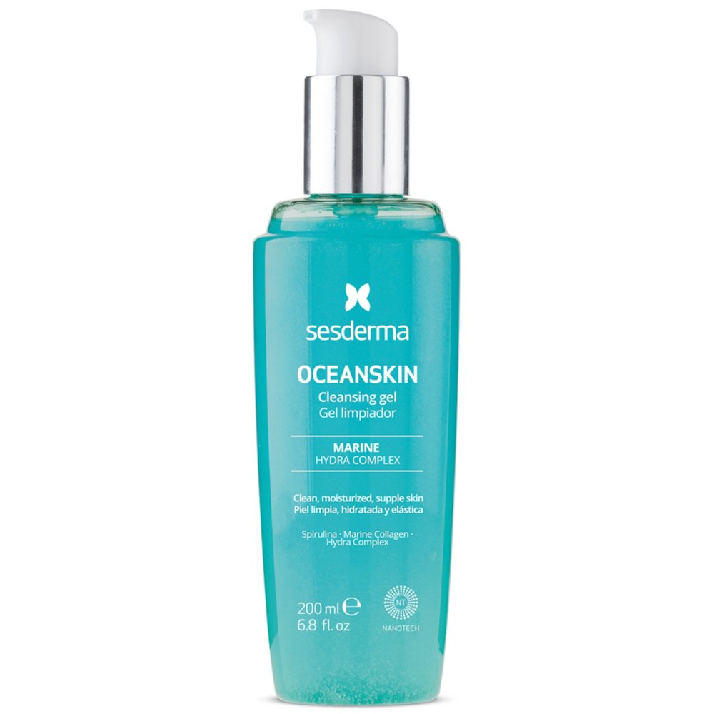 SESDERMA, oceanskin gelinis veido prausiklis, 200 ml