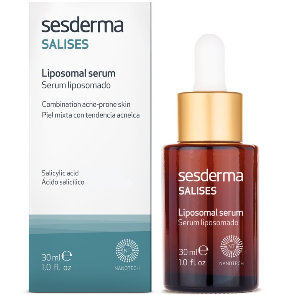 SESDERMA, salises liposominis serumas į aknę linkusiai odai, 30 ml