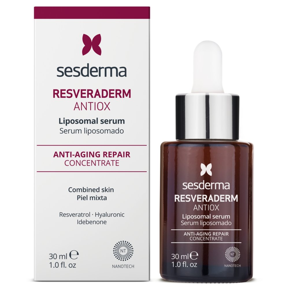 SESDERMA, resveraderm antioksidacinis liposominis serumas, 30 ml
