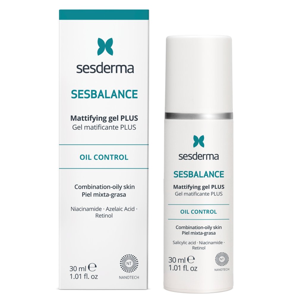 SESDERMA, sesbalance plus matizuojantis veido gelis, 30 ml