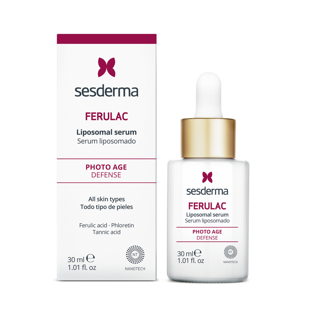 SESDERMA, ferulac antioksidacinis liposominis veido serumas, 30 ml