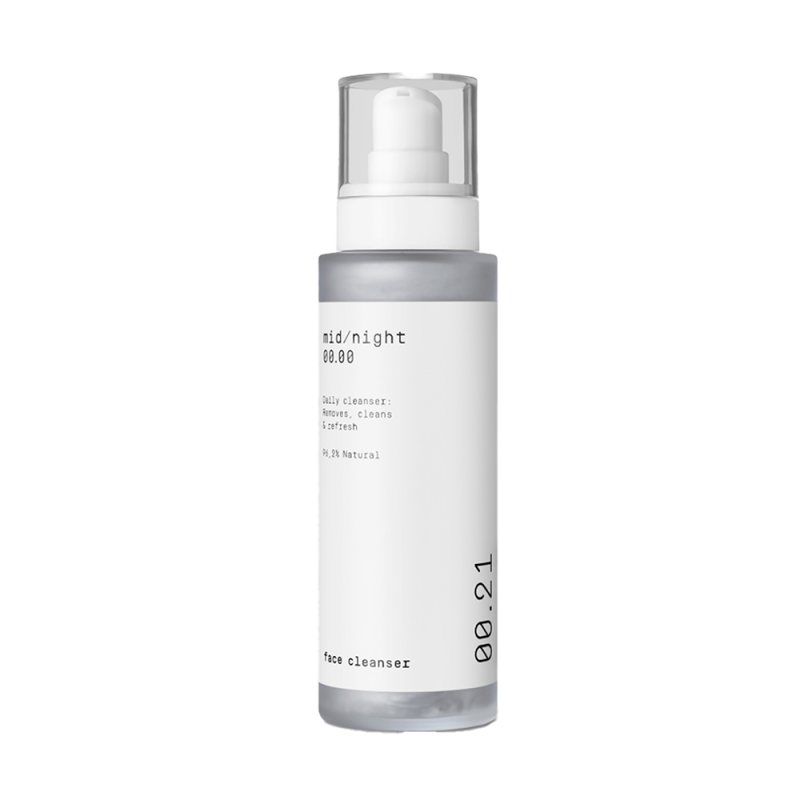 Midnight 00.00, 00.21 Face Cleanser Veido prausiklis, 100ml