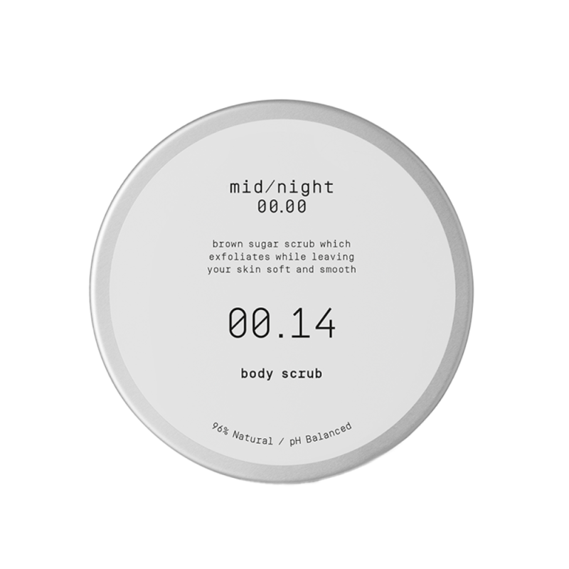 Midnight 00.00, 00.14 Body Scrub Kūno šveitiklis, 200ml