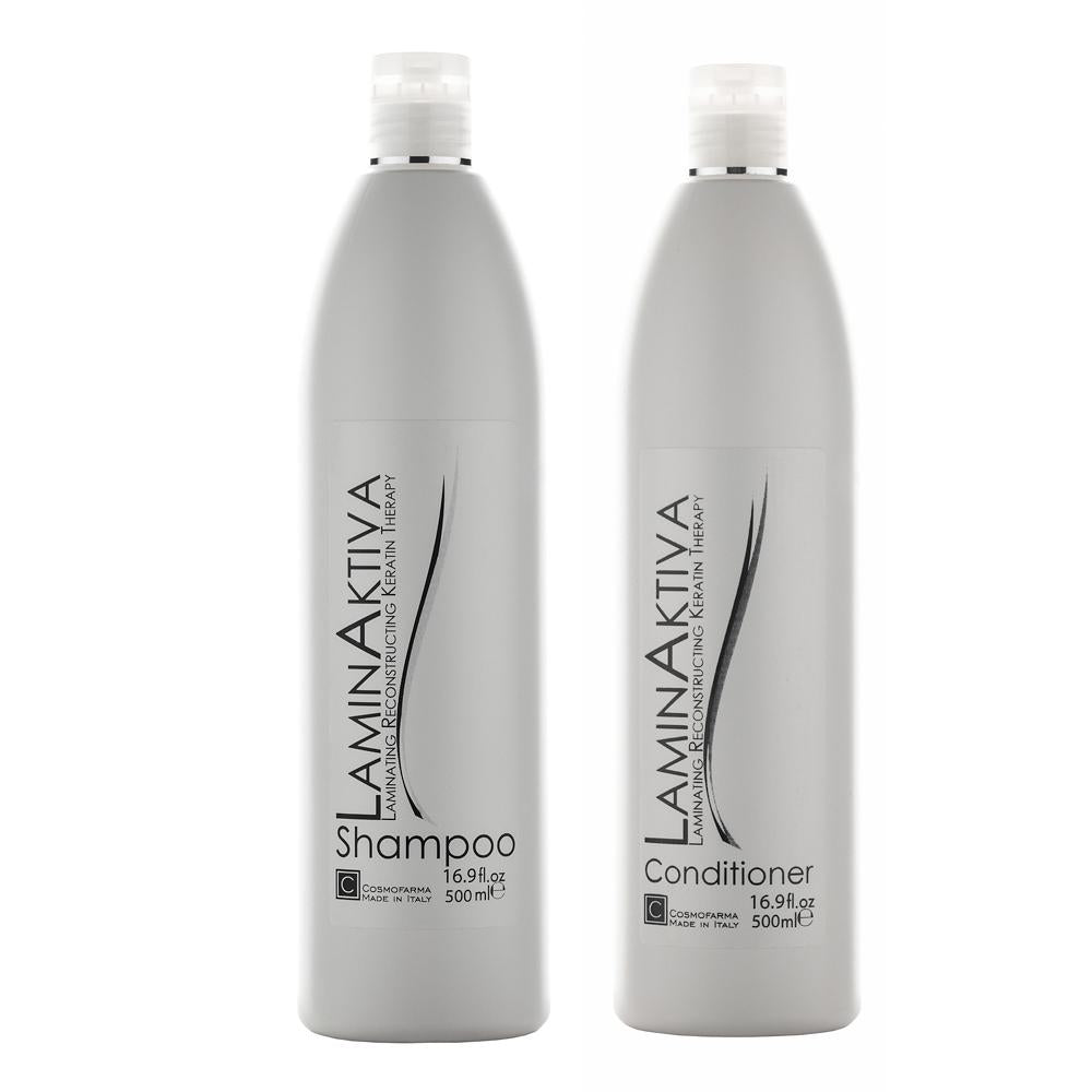 COSMOFARMA, keratino terapijos rinkinys LAMINAKTIVA, 500ml-500 ml