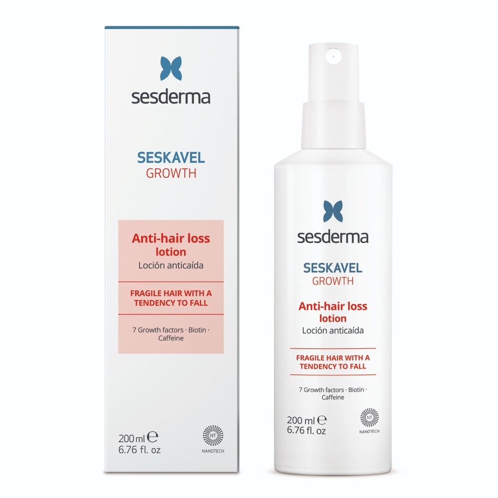 SESDERMA, seskavel growth slinkimą mažinantis plaukų losjonas, 200 ml