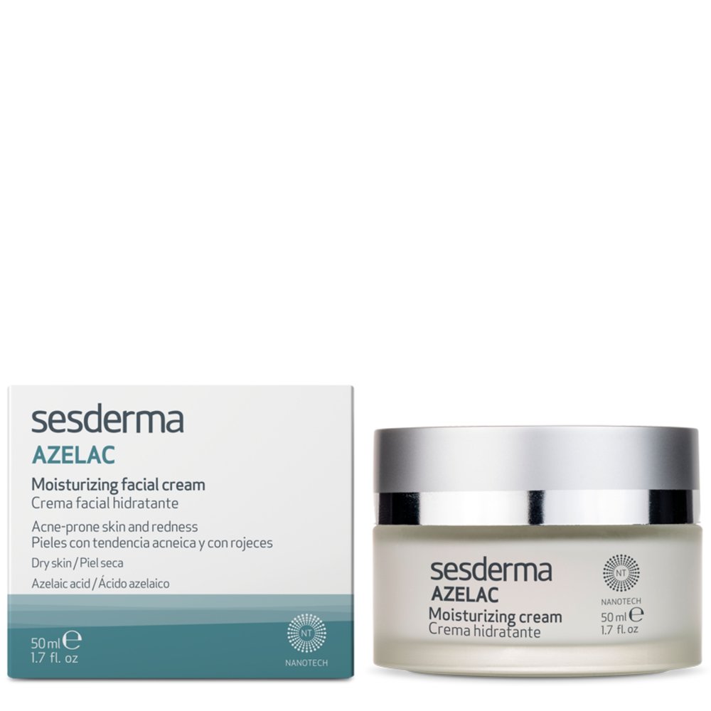 SESDERMA, azelac drėkinamasis veido kremas, 50 ml