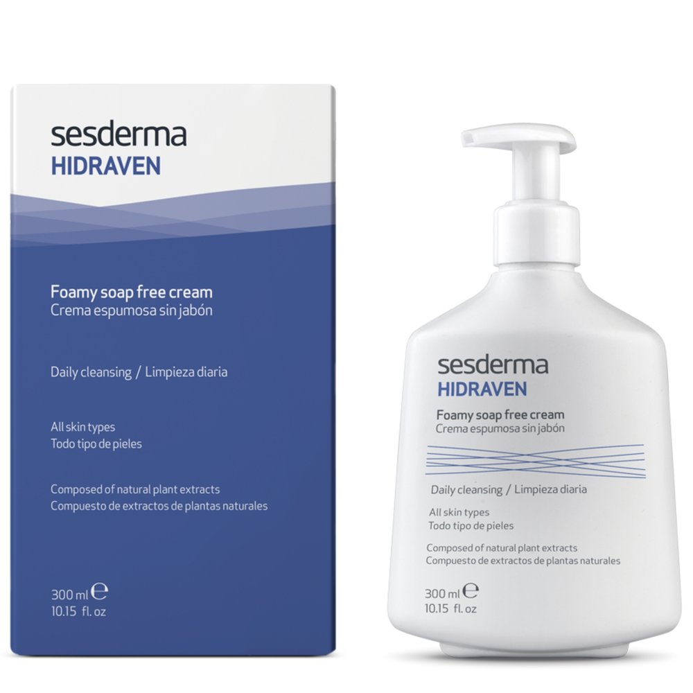 SESDERMA, hidraven bemuilis putojantis prausiklis, 300 ml