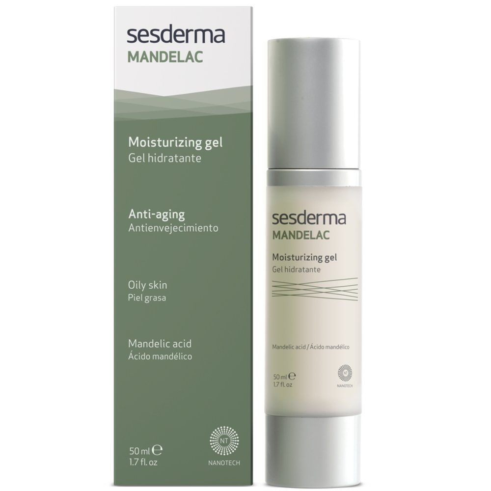 SESDERMA, k drėkinamasis gelis jautriai odai MANDELAC, 50 ml