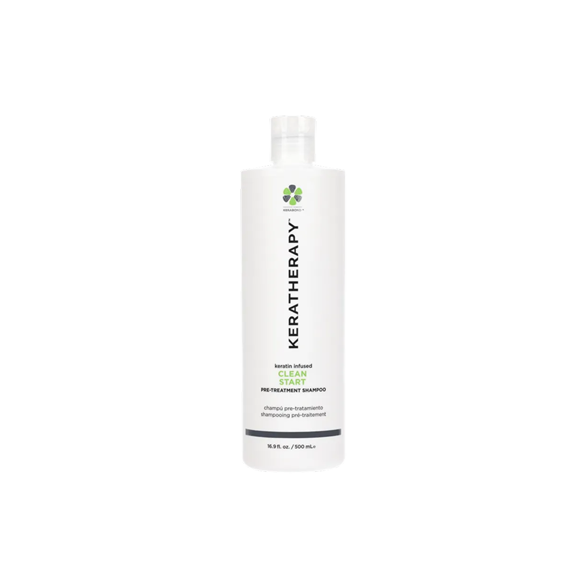 KERATHERAPY, clean Start Pre-Treatment šampūnas, 500 ml