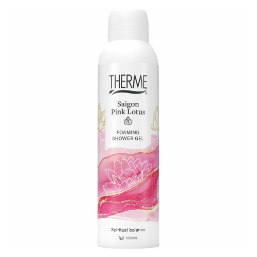 THERME, saigon pink lotus dušo putos, 200 ml