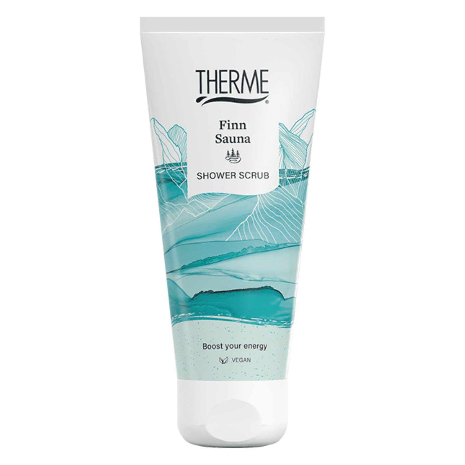 THERME, finn sauna gaivinantis kūno šveitiklis, 200 ml