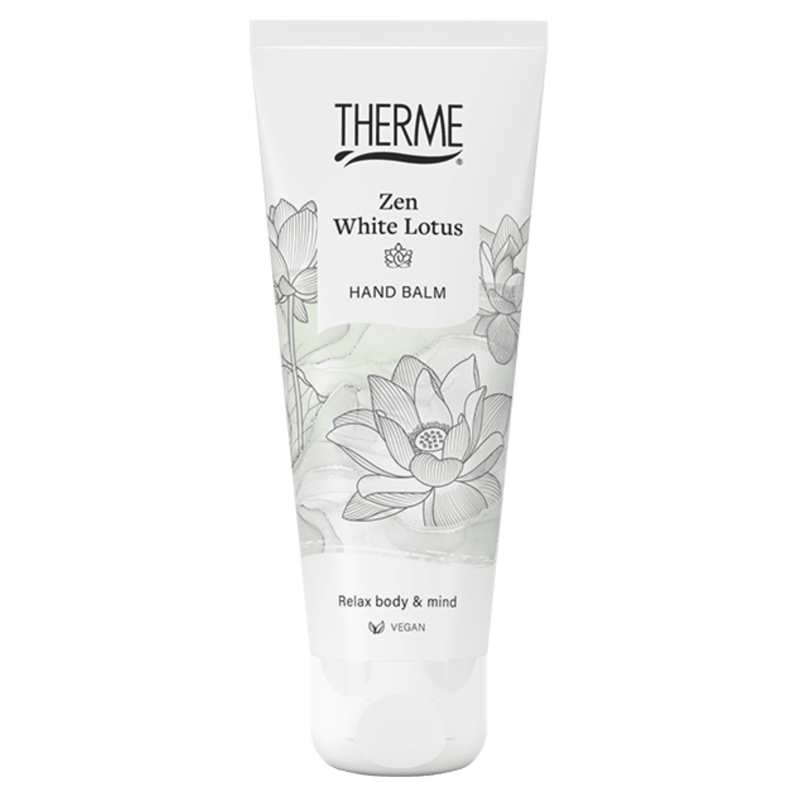 THERME, zen white lotus rankų balzamas, 75 ml