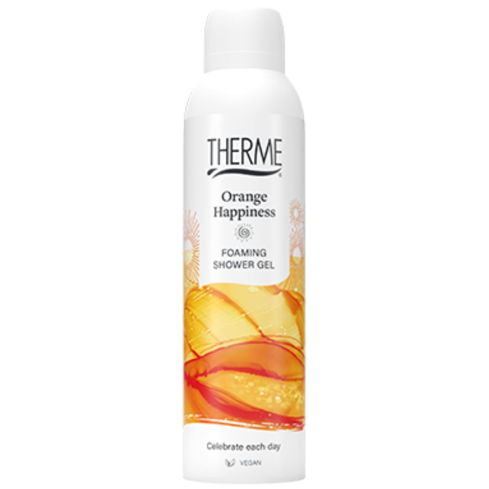 THERME, orange happiness dušo putos, 200 ml
