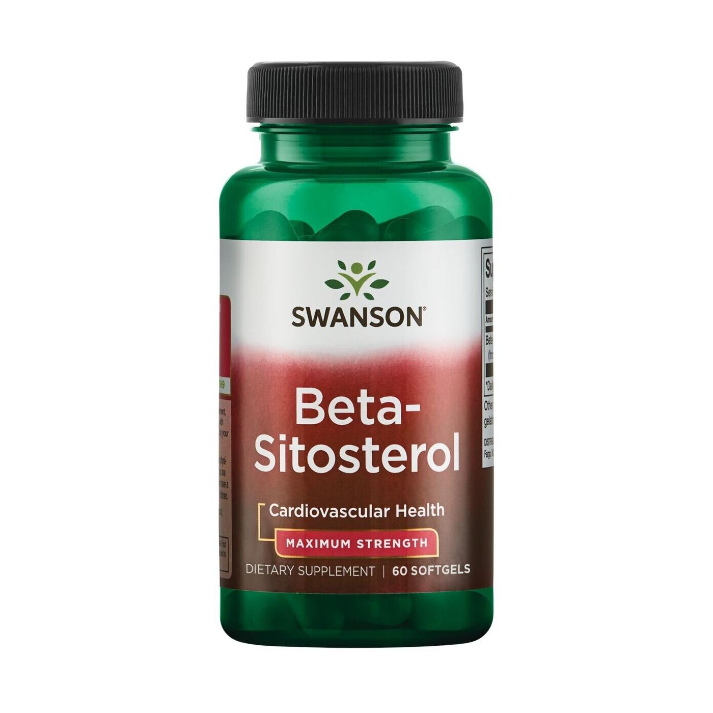 SWANSON, Beta sitosterolis , 160 mg, 60 kaps.