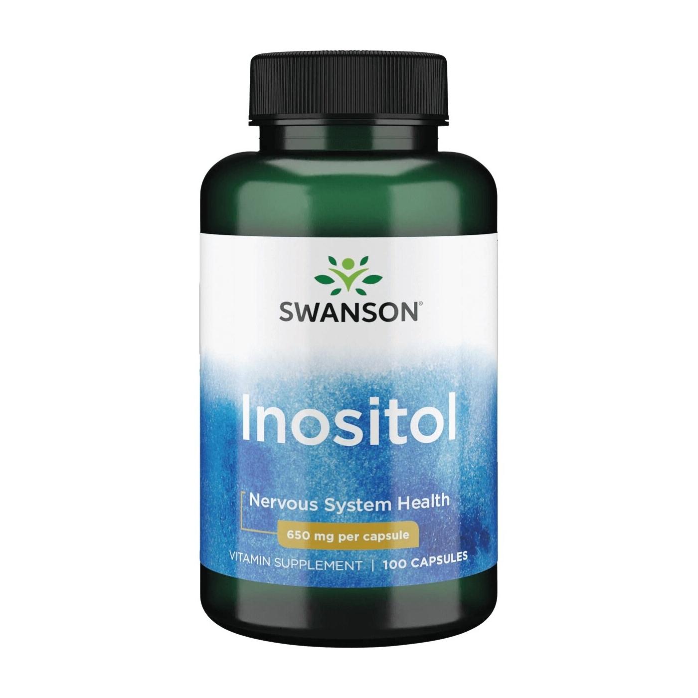 SWANSON, Inozitolis, 650 mg, 100 kaps.