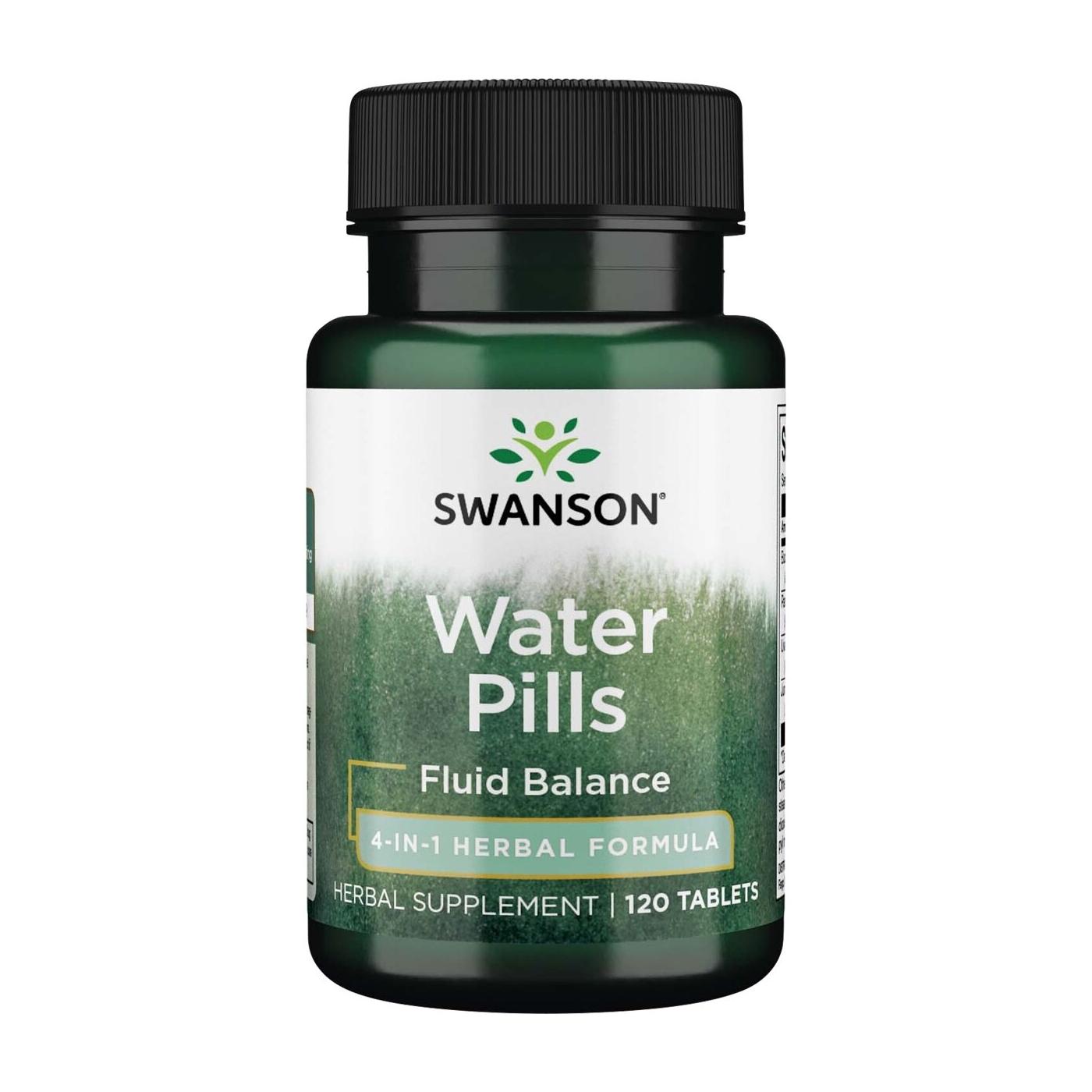 SWANSON, Water pills, 120 kaps.