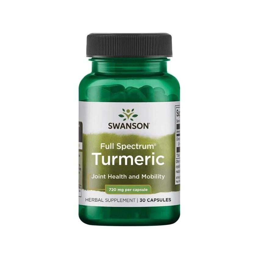 SWANSON, Ciberžolė, 720 mg, 30 kaps.