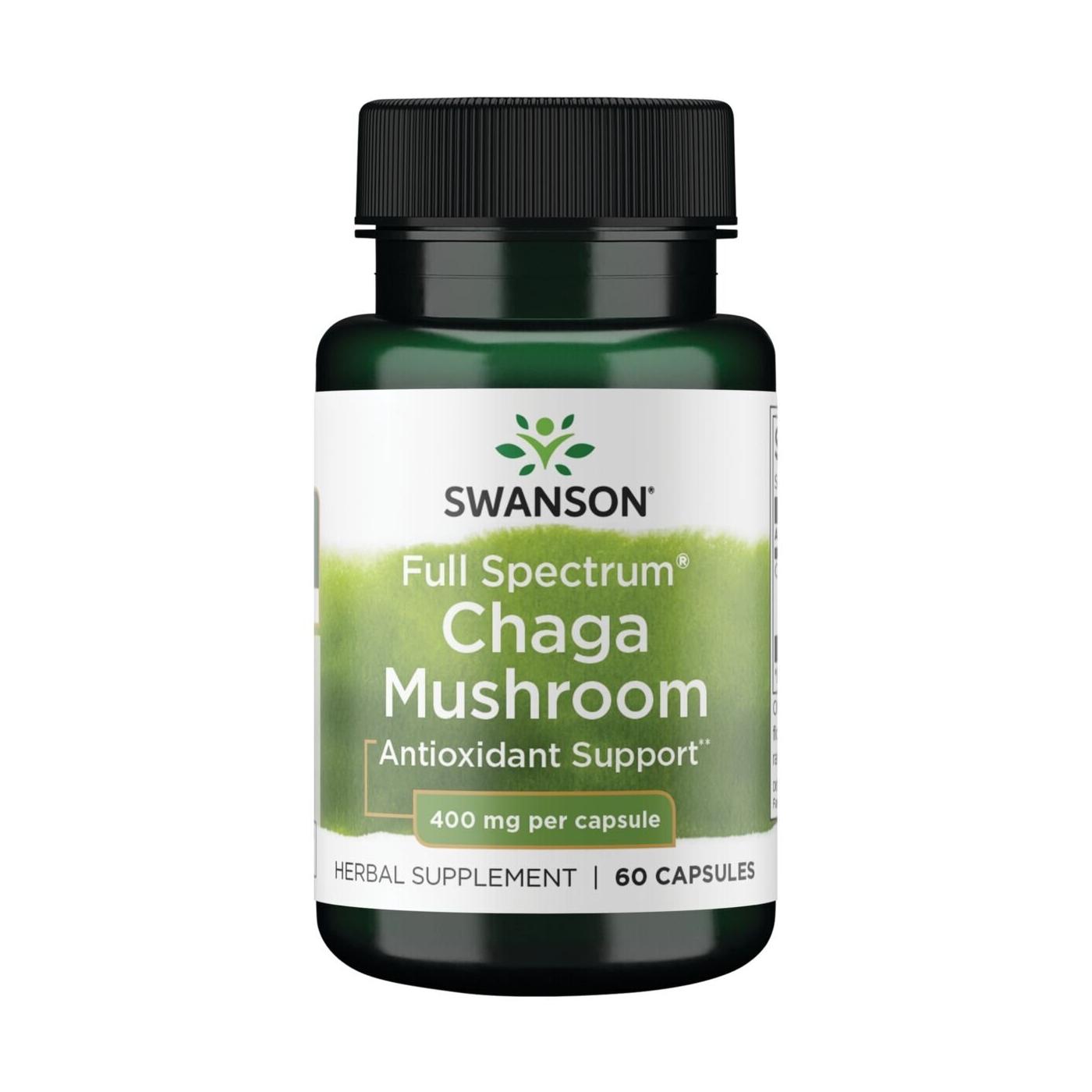 SWANSON, Chaga (čaga), 60 kaps.