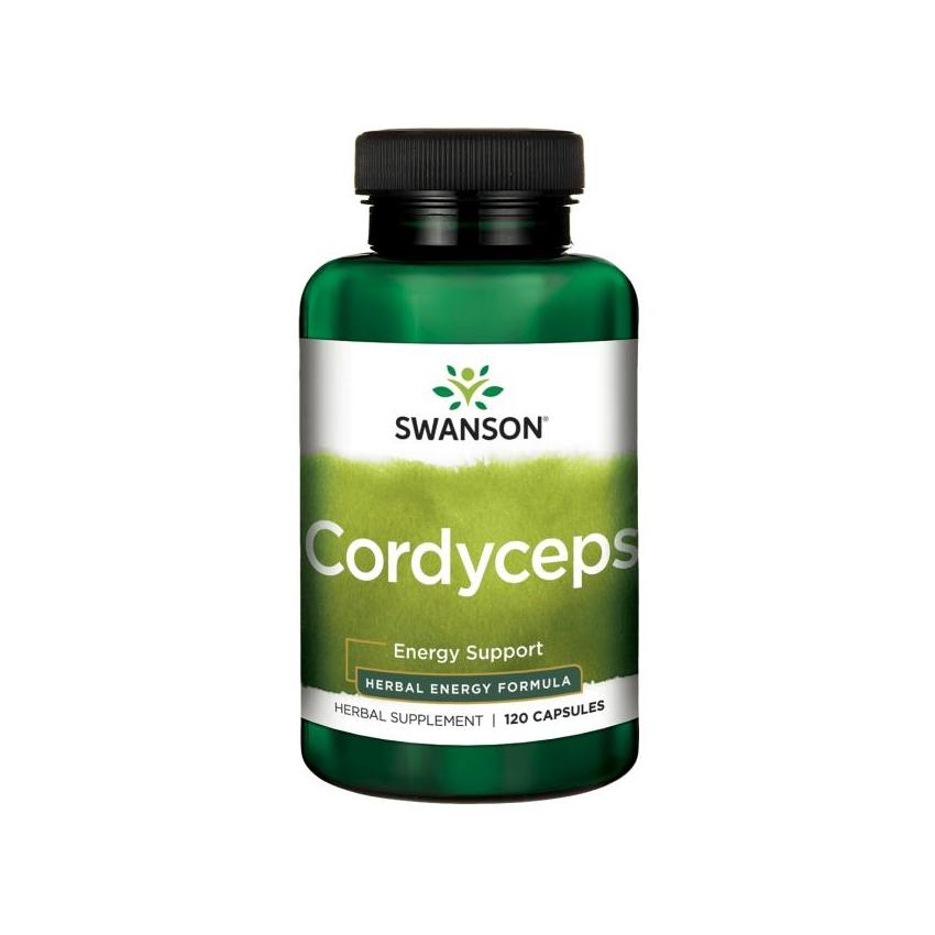 SWANSON, Kordicepsas, 600mg, 120 kaps.