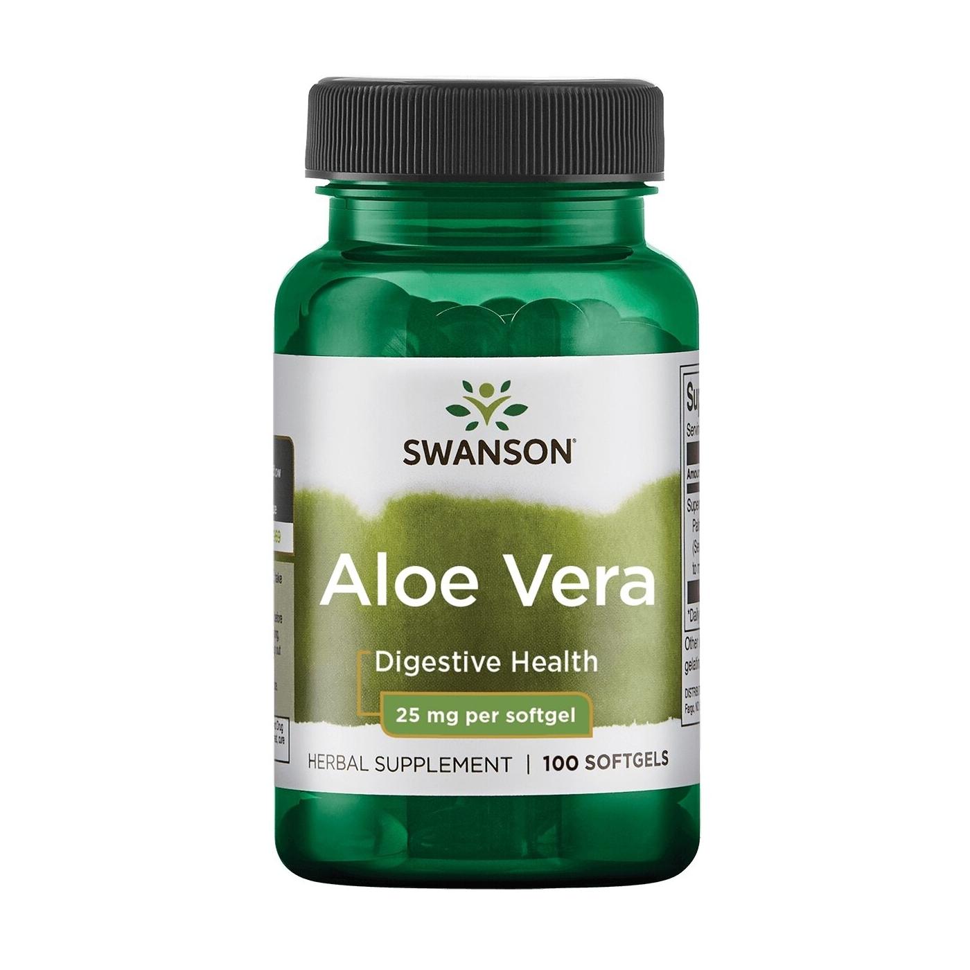 SWANSON, Aloe vera, 5000mg, 100 kaps.