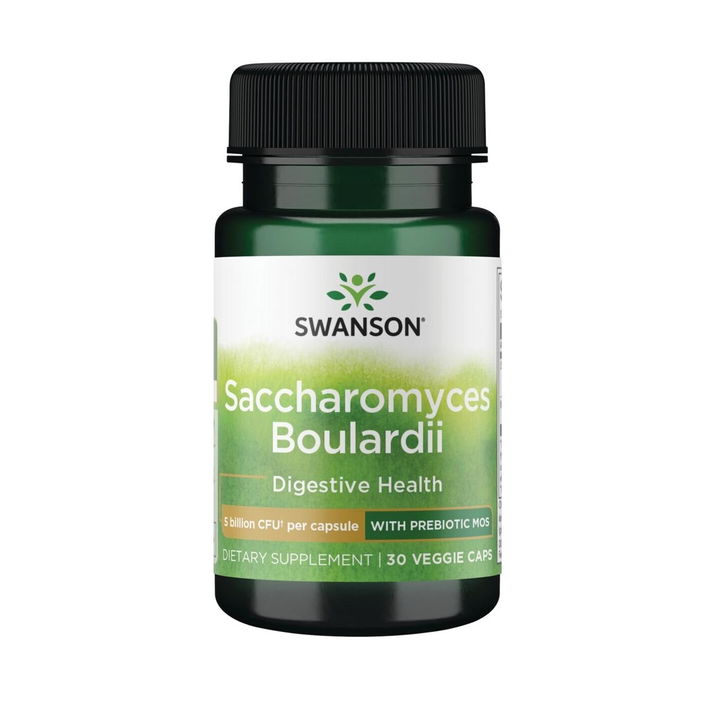 SWANSON, Boulardii su prebiotiku, 30 kaps.