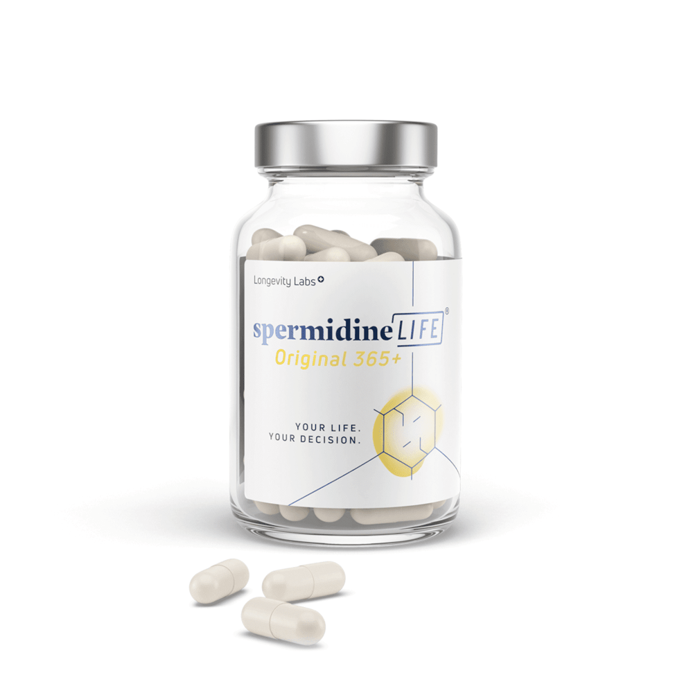 SPERMIDINELIFE kapsulės ORIGINAL 365+, 60 kapsulių