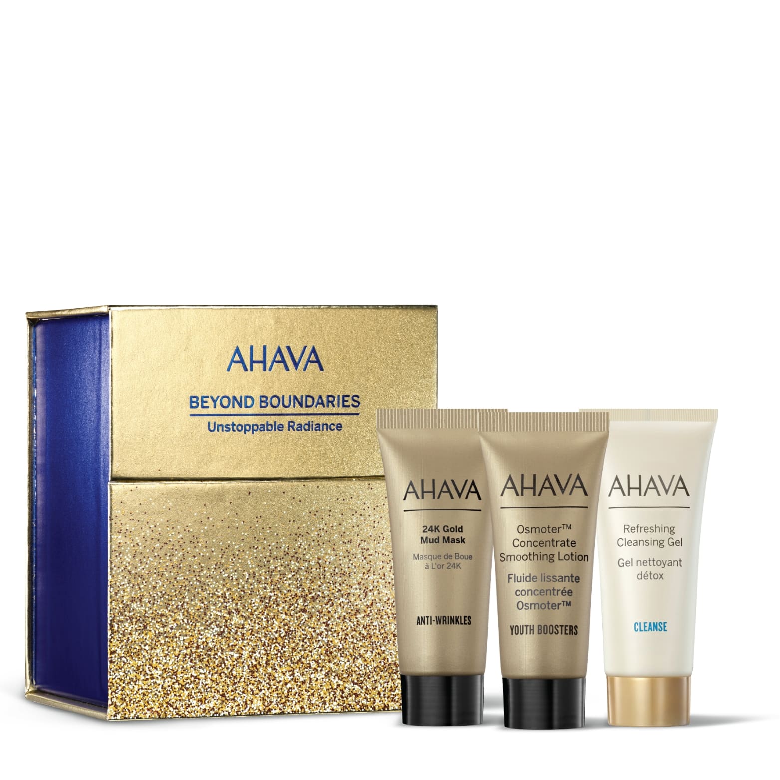 AHAVA, beyond boundaries unstoppable radiance dovanų rinkinys