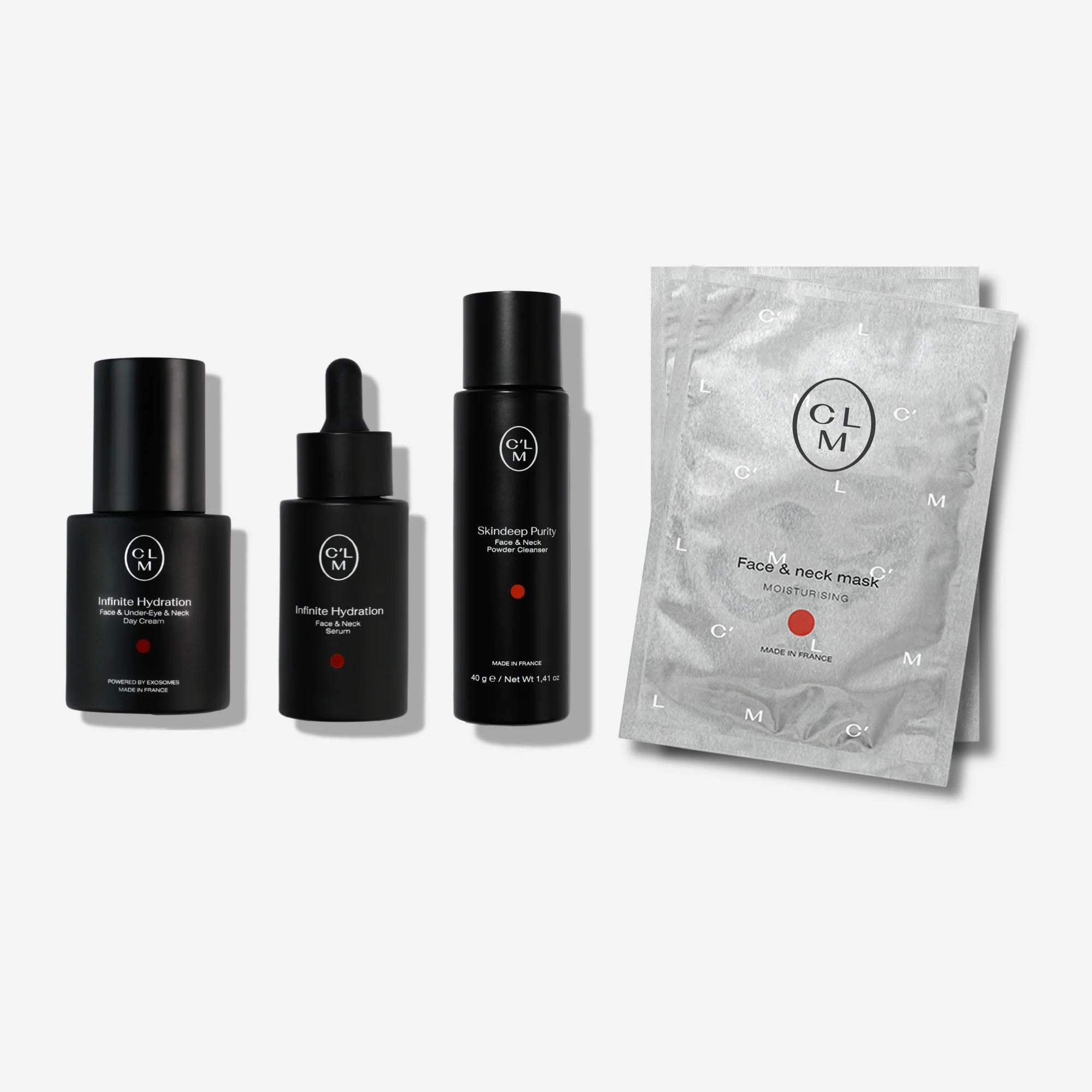 CLM, veido ir kaklo odos priežiūros rinkinys RUTINA, 1 vnt.