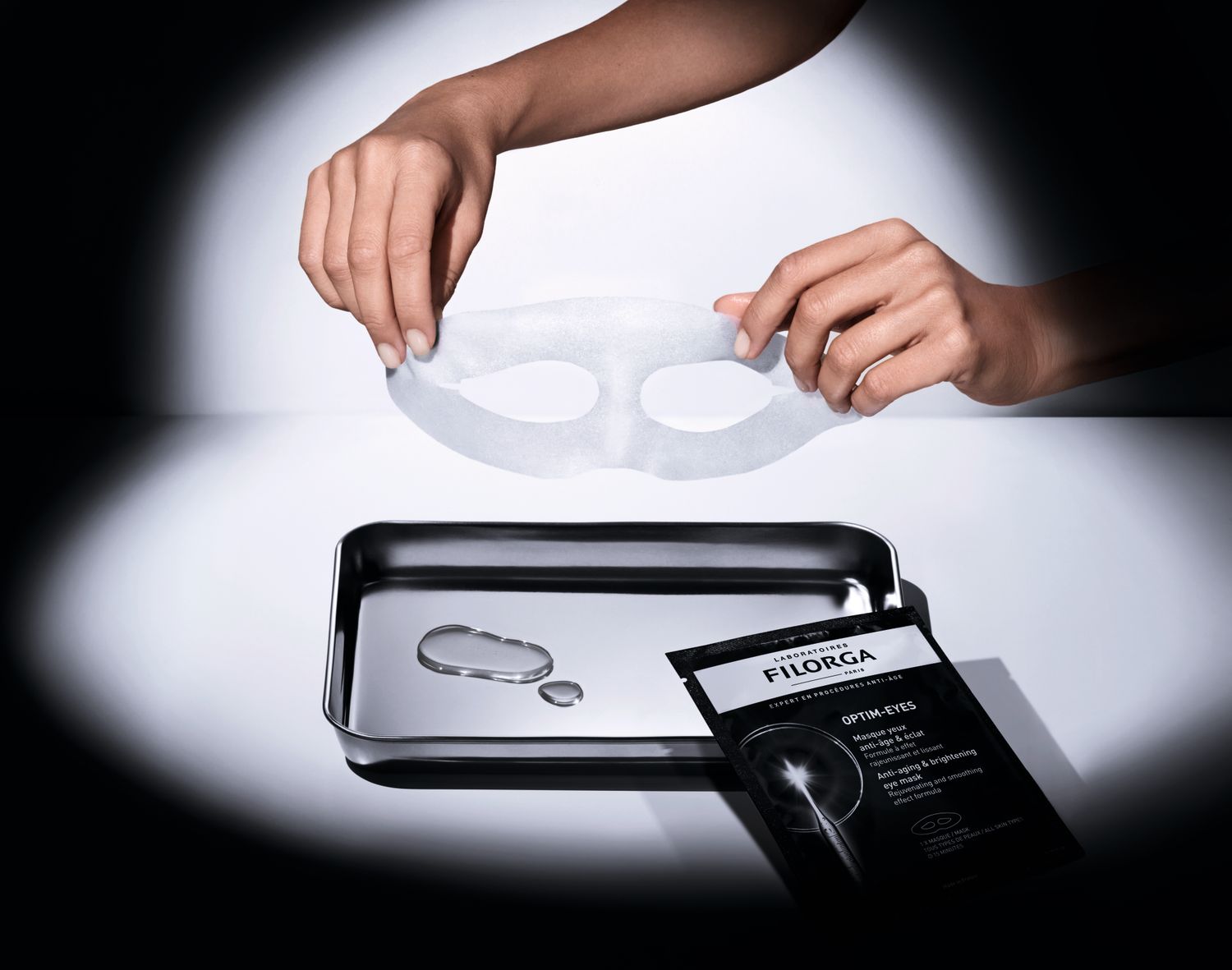 FILORGA skaistinamoji paakių kaukė pavargusiam žvilgsniui OPTIM-EYES MASK, 1 vnt.