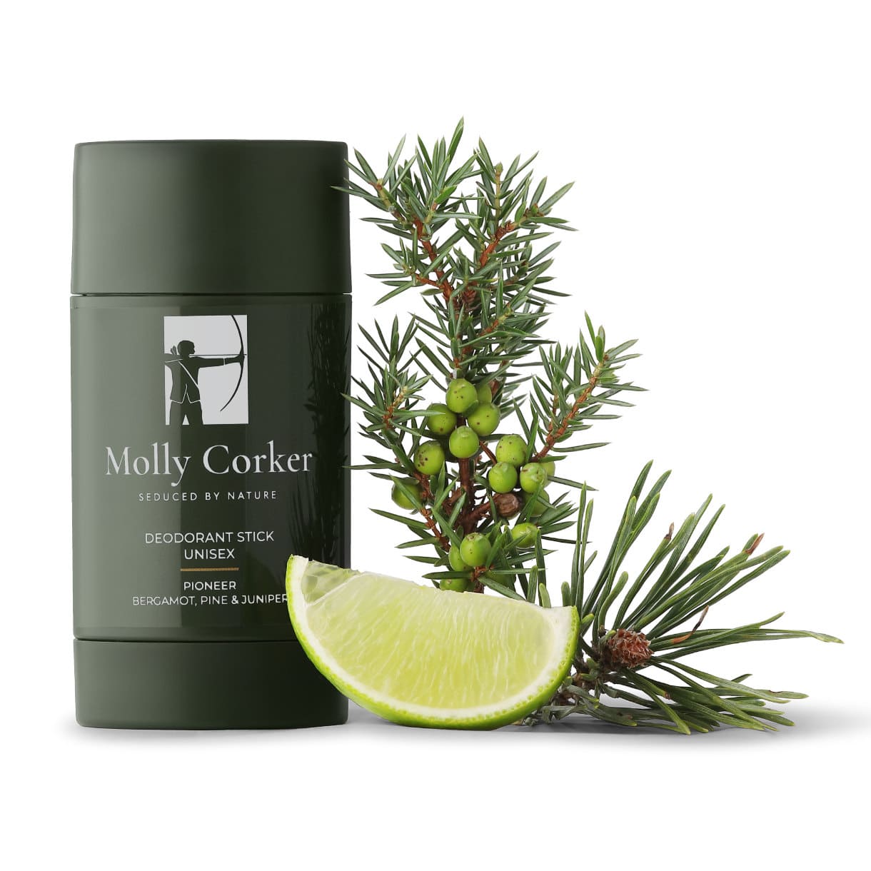 Molly Corker natūralus dezodorantas PIONER extra strenght, 75 gr.