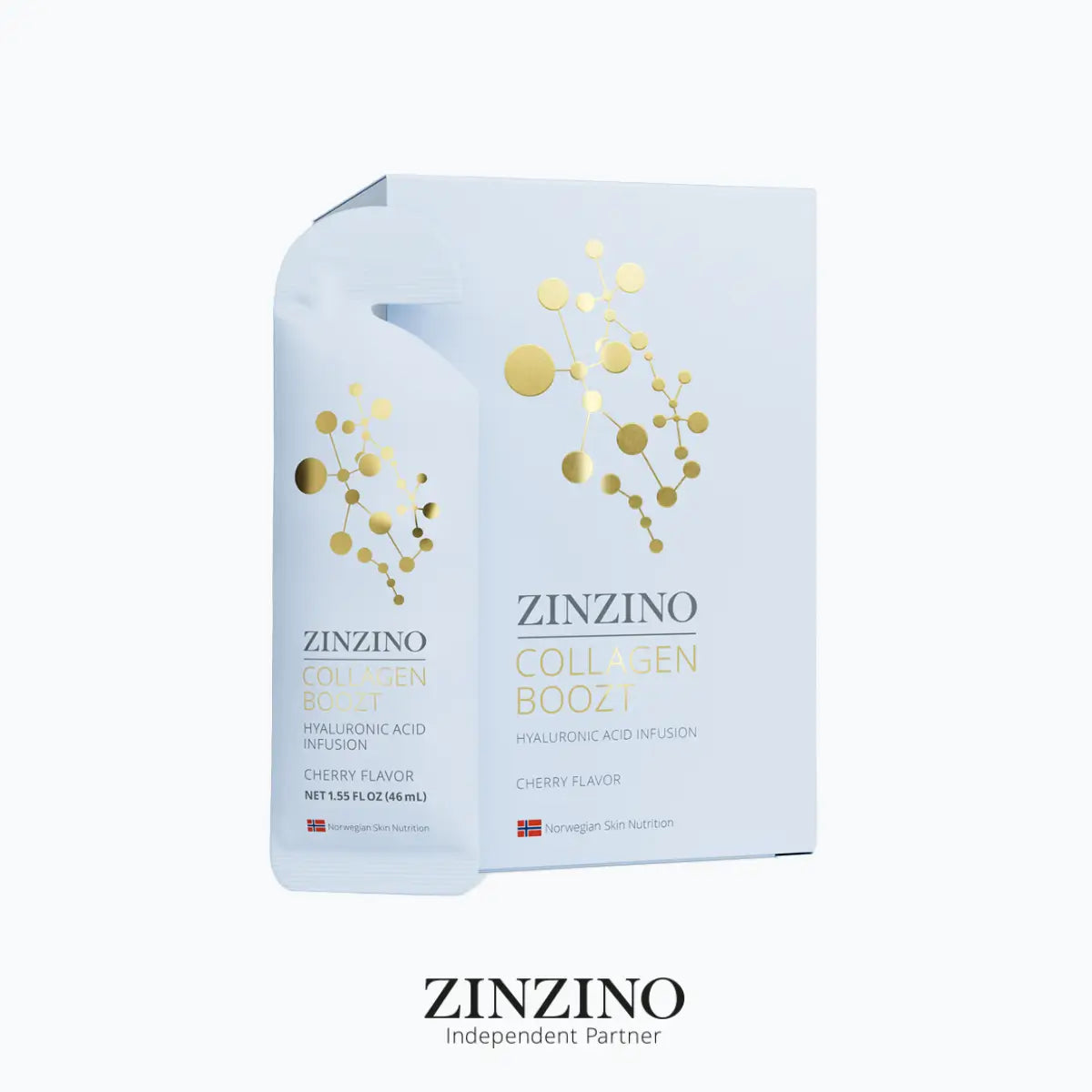 Zinzino, Collagen Boozt, 10 maišelių po 46 ml