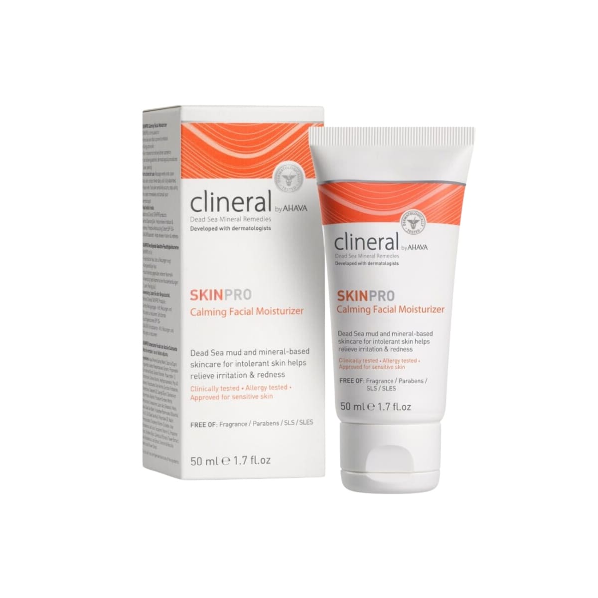 AHAVA CLINERAL SKINPRO raminantis veido kremas, 50 ml